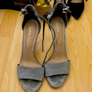 Aldo Shoes | Aldo Sandals | Color: Gray | Size: 7|Used